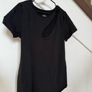 Torrid Black Short Sleeve Tee